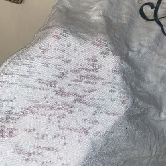 Merry Christmas Yall Leopard Print Santa Shirt Medium lucky and blessed - Picture 3 of 6